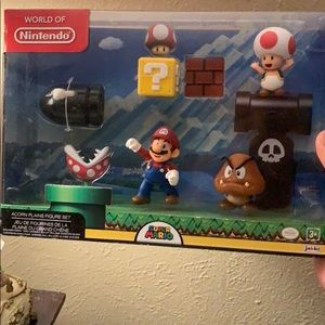 Super Mario World Of Nintendo Plains Figure Set